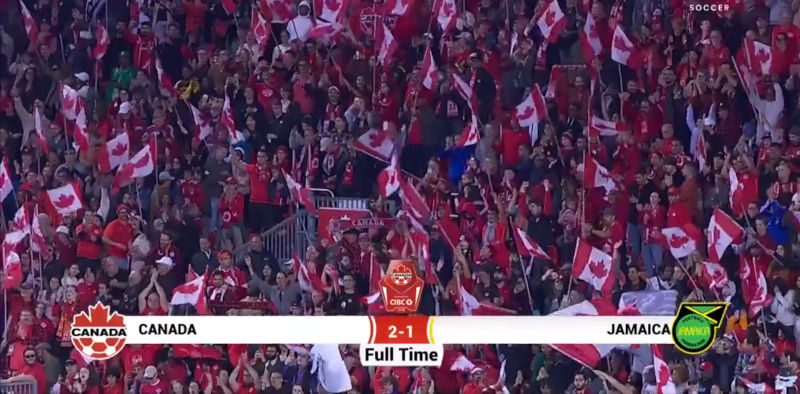 Canada in great form!