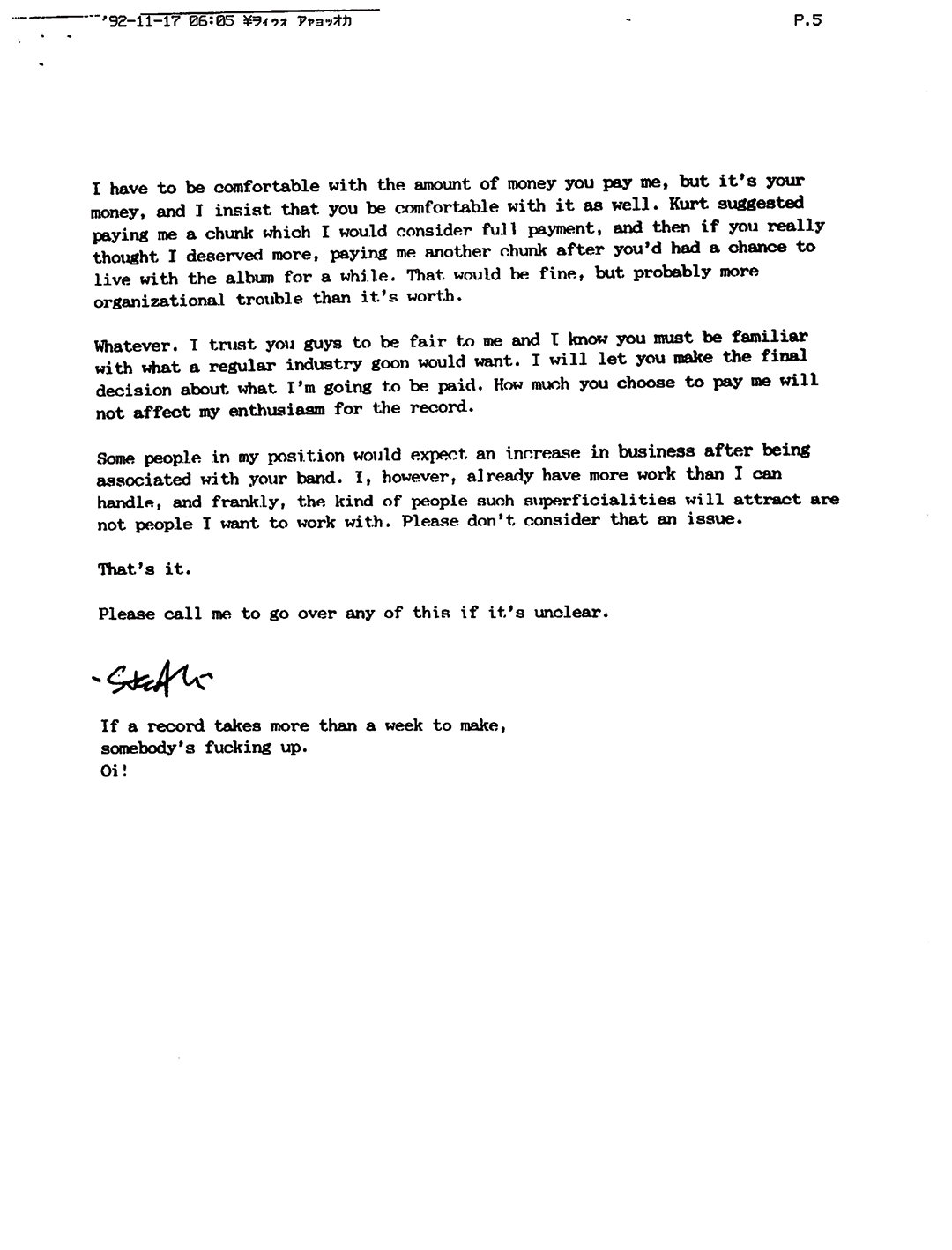 Letter to Nirvana 4 Letter to Nirvana 4
