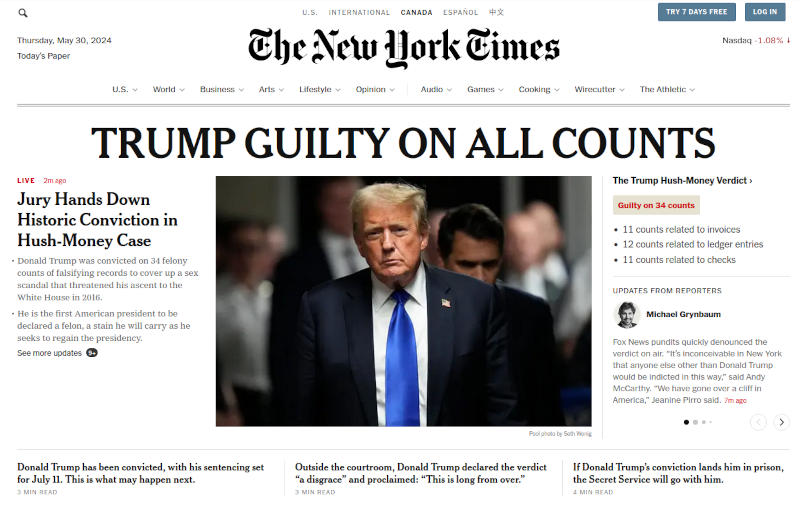 New York jury gets it done!