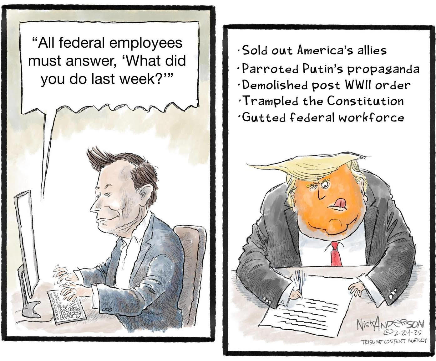 What did Tr*mp ruin today?