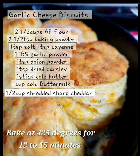 Garlic Cheese Biscuits